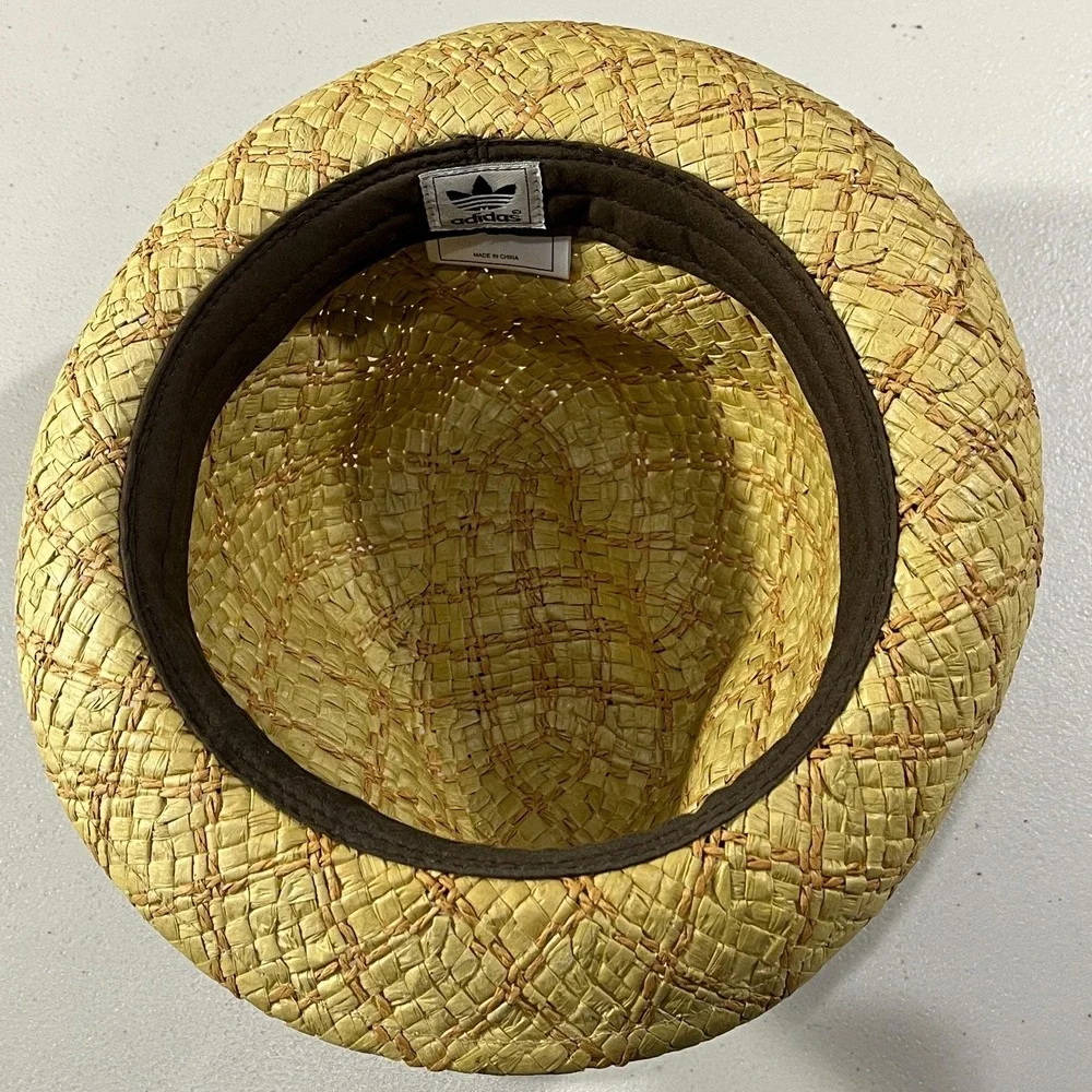 adidas straw fedora